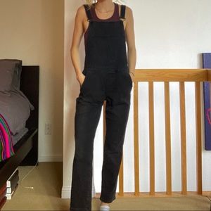 Black BDG urban outfitters overalls size S